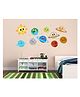 Wallstick Solar System wallstickers (Vinyl 130 cm x 65 cm)