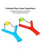 Ratnas Twin Sling Shot Shooter With Ball - Multicolor