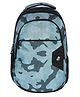 MIKE BAGS 18 Inches Mike Booster Laptop Backpack- Camo Print Blue