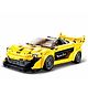 Sluban Building Block Toy Racing Car - Yellow