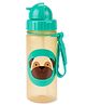 SKIP HOP Zoo Straw Bottle Pp Pug 18M to 36M