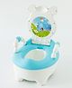 Bear Shaped Baby Potty Training Seat - Blue