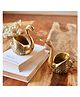 BEHOMA Metal Pair Of Swans Figure Ornament