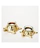 Behoma Metal Pair Of Turtle Figure Ornament, Metal Sculpture, Unique Home and Office Décor.
