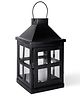 Behoma Vintage Style Duke Lantern for Home Decoration, Matte Black Colour Large (Candle/lights NOT Included)