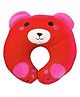 Domenico Baby Soft Neck Support Pillow for Head Shaping Shape Supporter Dog Face Pillow - Red