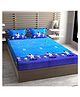 UrbanArts  Printed Double Size Fitted Bedsheet With 2 Pillow Covers