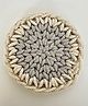 Kind Strings set of 4 Grey White Coasters -  130 g