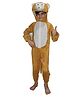 Kaku Fancy Dresses Monkey Animal Theme Costume Set - Brown