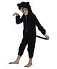 Kaku Fancy Dresses Bear Animal Theme Costume Set - Black