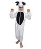 Kaku Fancy Dresses Sheep Animal Theme Costume Set - White & Black