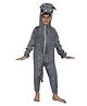 Kaku Fancy Dresses Hippo Animal Theme Costume Set - Grey