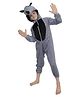 Kaku Fancy Dresses Rhino Animal Theme Costume Set - Grey