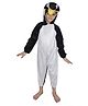 Kaku Fancy Dresses Penguin Bird Theme Costume Set - Black & White