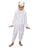 Kaku Fancy Dresses Calf Farm Animal Theme Costume Set - White