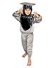 Kaku Fancy Dresses Wolf Wild Animal Theme Costume Set - Grey