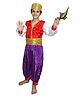 Kaku Fancy Dresses Aladdin Theme Costume Set - Multi Colour