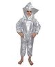 Kaku Fancy Dresses Star Theme Annual Function Costume Set - Sliver