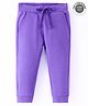 UCB Cotton Knit  Full Length Solid  Colour Lounge Pant -  Purple