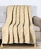 SARAL Home Soft Meri Sofa Throw Beige-(140x125 cm)