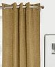 Saral Home Gold Chenille Blackout Set of 1 Door Curtain - (4x7 Feet)