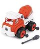 Toysire Tanker Truck Construction Building Toy - DIY Assembling Vehicles Toys with Screwdriver for Kids, STEM toy(Pack of 1)