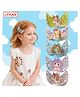 Lykaa Korean Baby Girls Hair Clips Unicorn Tic Tac Hair Pins Hair Type - Pack Of 5 Hair Clip (Multicolor)