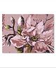 Rangoli Abstract Flower Canvas Painting On Cotton Stretched Canvas - L 40 x B 61 x H 5 cm