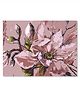 Rangoli Abstract Flower Canvas Painting On Cotton Stretched Canvas - L 46 x B 30 x H 5 cm