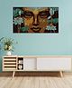 Rangoli Ancient Shree Murti Canvas Wall Painting On Cotton Stretched Canvas - L 46 x B 30 x H 5 cm