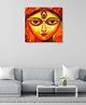 Rangoli Goddess Durga Canvas Wall Painting On Cotton Stretched Canvas - L 46 x B 46 x H 5 cm