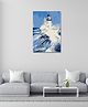 Rangoli Light House Art Wall Painting Cotton Stretched Canvas 12 x 18 Inch