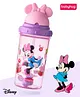 Babyhug Disney Straw Sipper with Mickey Mouse Print & Weighted Straw Red- 300ml