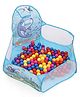 Babyhug Jump & Joy Jungle Animal Activity Ball Pool Set With 50 Colourful Balls for Kids|Ball Pit for Kids 2+ Years |Birthday Gift for Kids|BIS Certified