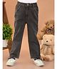 Superminis Solid Denim Jeans - Grey