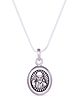 Taarose by Osasbazaar 925 Sterling Silver Shirdi Sai Baba Pendant and 16 inch Chain for Kids- 92.5% Pure BIS Hallmarked