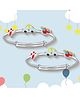 Silverium Sterling Silver 92.5% BIS Hallmarked Car and Plane Adjustable Kada
