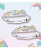 Silverium Sterling Silver 92.5% BIS Hallmarked Umbrella and Rainbow Adjustable Kada