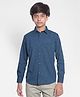 CRIMSOUNE CLUB Full Sleeves Floral Printed Shirt - Blue