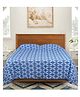Saral Home Dhadki (Gauze 2 Layer Fabric) Cotton Bed Cover Comforter Cotton Blanket King Soft & Breathable - Multicolor