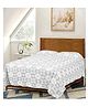 Saral Home Chitki (Gauze 2 Layer Fabric) Cotton Bed Cover Comforter  Cotton Blanket  King Soft & Breathable - Multicolor