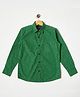 CRIMSOUNE CLUB Full Sleeves Floral Printed Shirt - Green