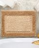 Saral Home Easy Living  Elyesse Bath-Door Mat 40x60 cm. Antiskid & Washable by Saral Home(Gold)