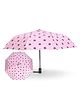 Bear Printed Free-size Umbrella - Pink