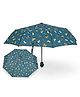 Free-size Umbrella With Dog Print - Olive Green