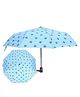 Bear Printed Free Size Umbrella - Sky Blue