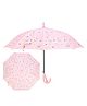 Free-size Umbrella With Ice-Cream Print - Baby Pink
