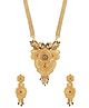Yellow Chimes Jewellery Set for Women and Girls Gold Necklace Set for Women | Gold Toned Bridal Designed Necklace Set