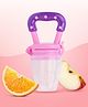 Mylo Baby Feels Natural Ultra Soft Fruit & Food Nibbler- Pink | Convenient to Introduce Fruits & Veggies to Baby | Ultra-soft Silicone Mesh for Easy Chewing | Easy One Snap Filling | Helps Relieve Teething Discomfort