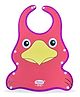 Chinmay Kids Adjustable Baby Bibs Plastic Waterproof Lunch Feeding Bibs 6 - 36 Months  (Pink)